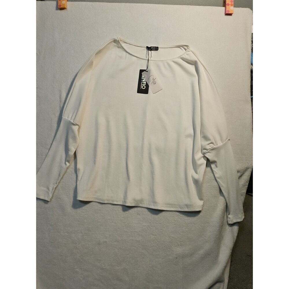 CNFIO Comfort & Confidence Women’s White Blouse Size 14 XL